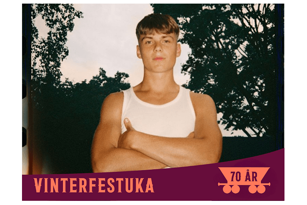 Vinterfestuka reklameplakat