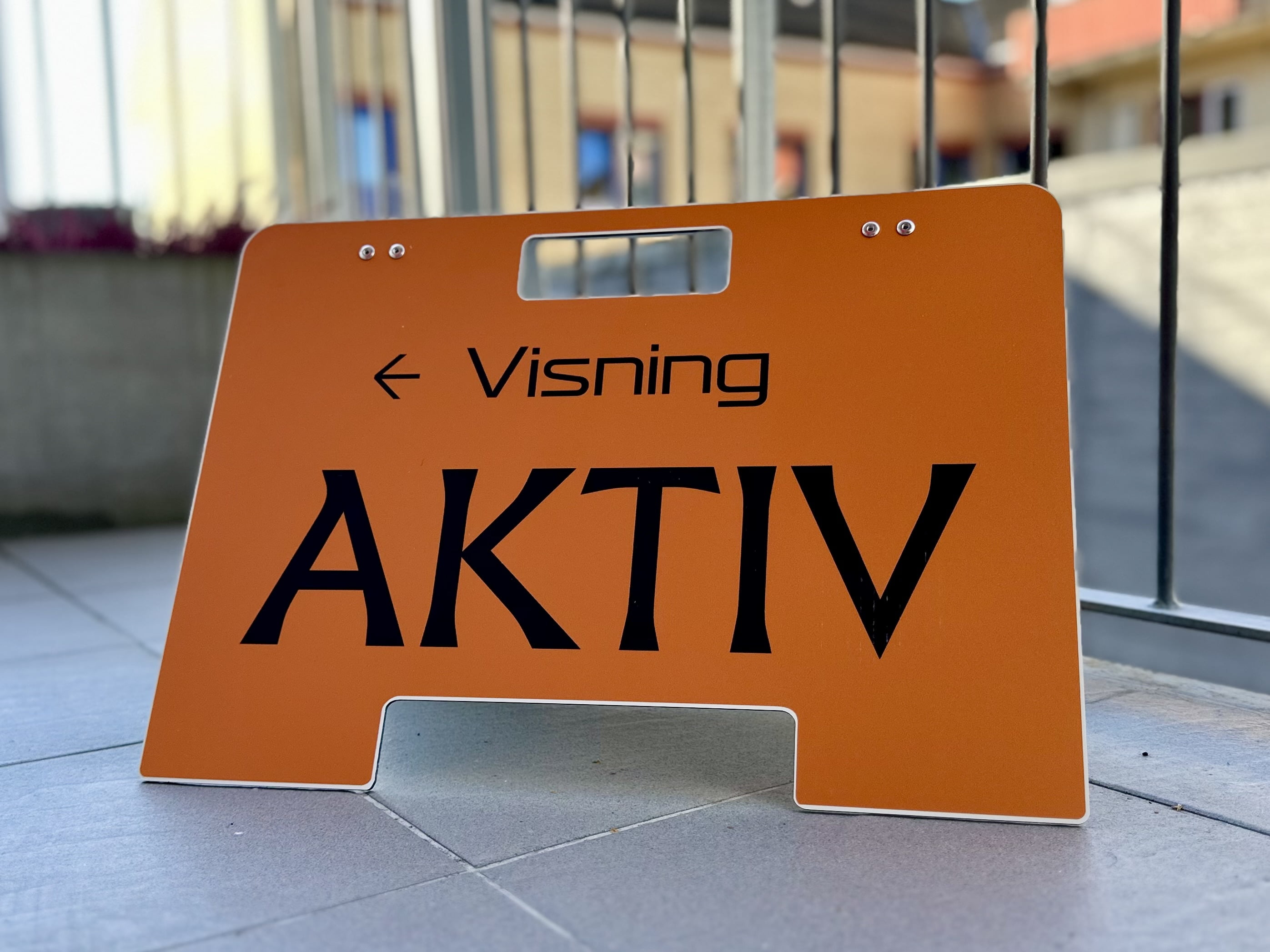 Visningsplakat for Aktiv