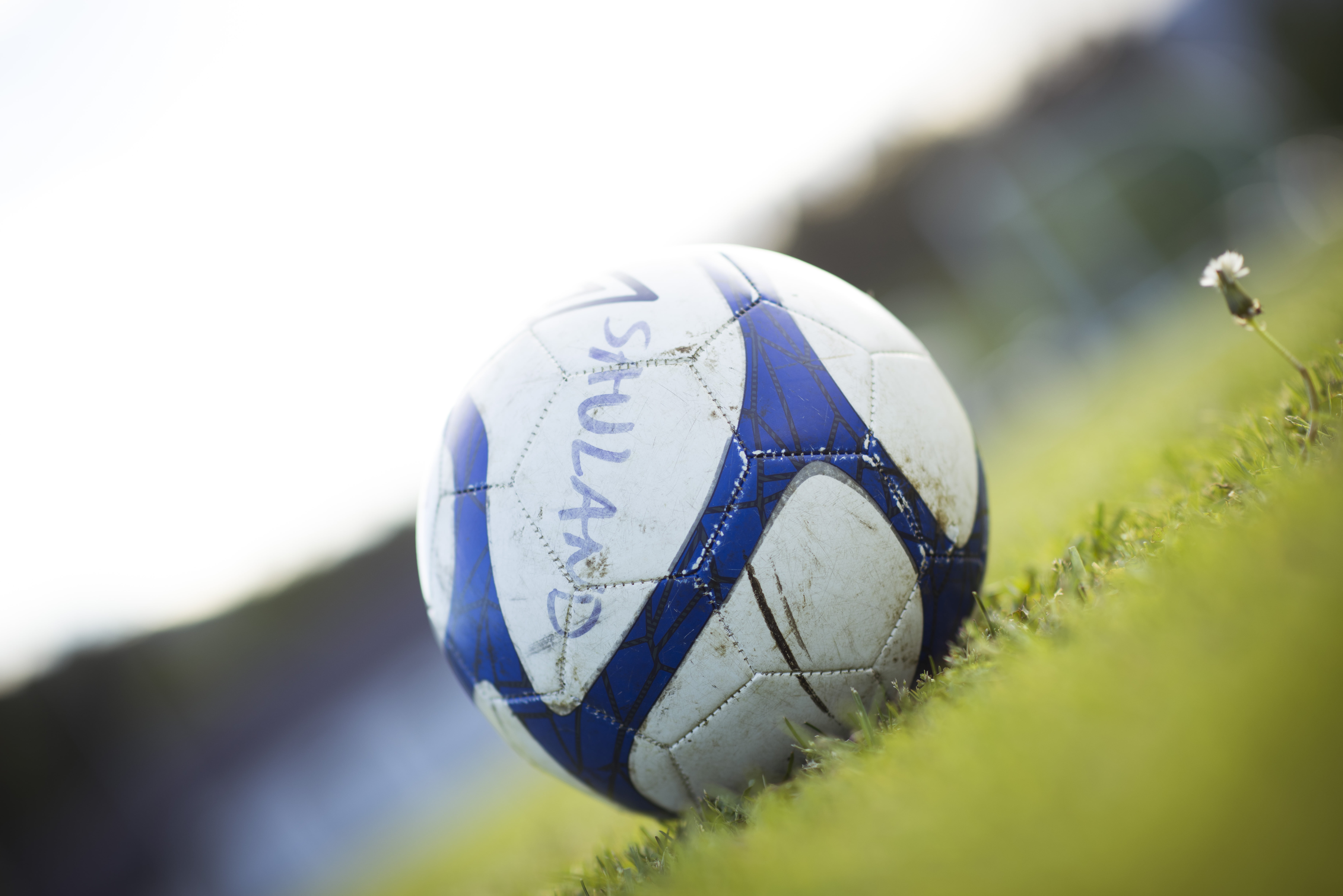 Fotball på gressmatte