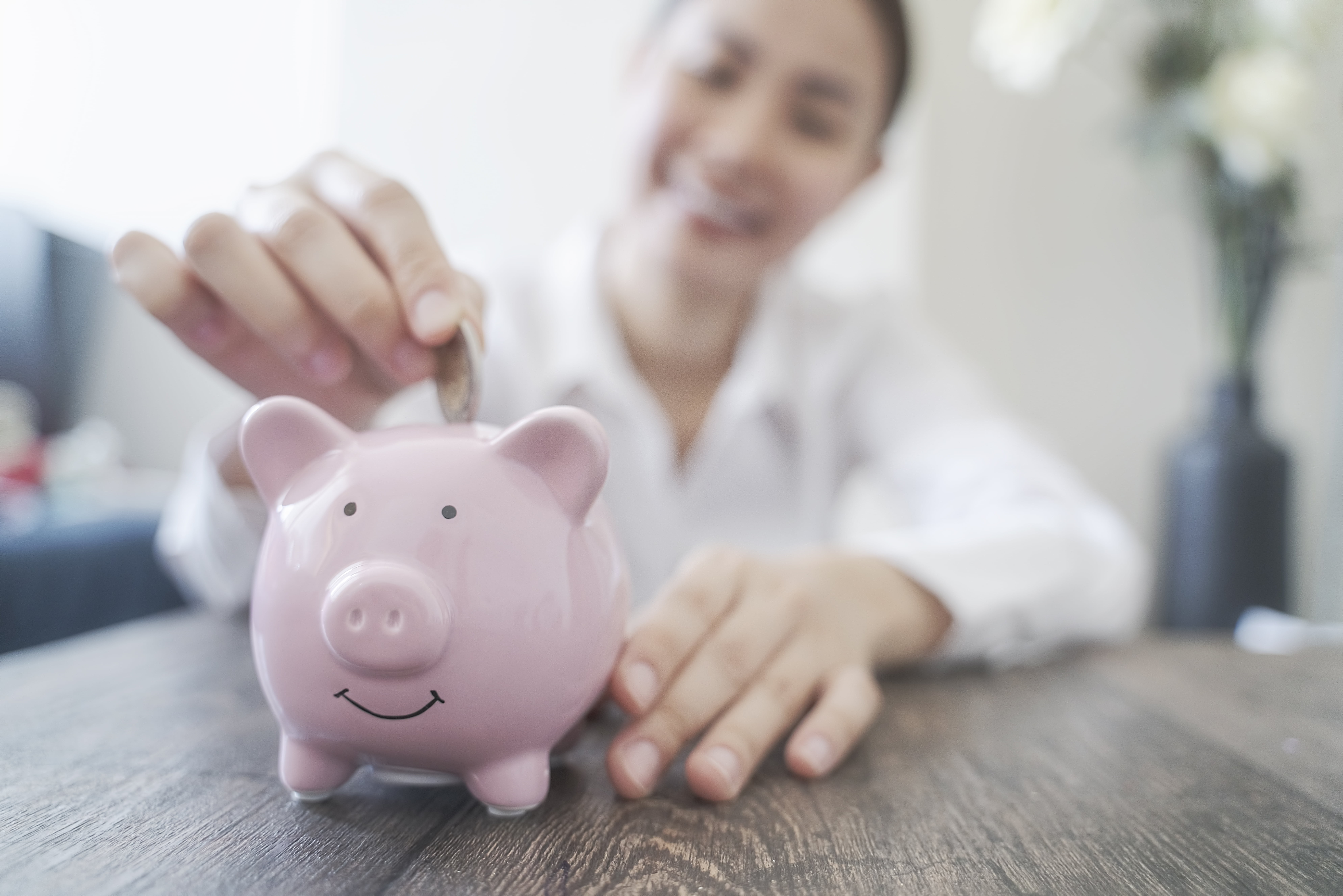 Sparegris og sparing