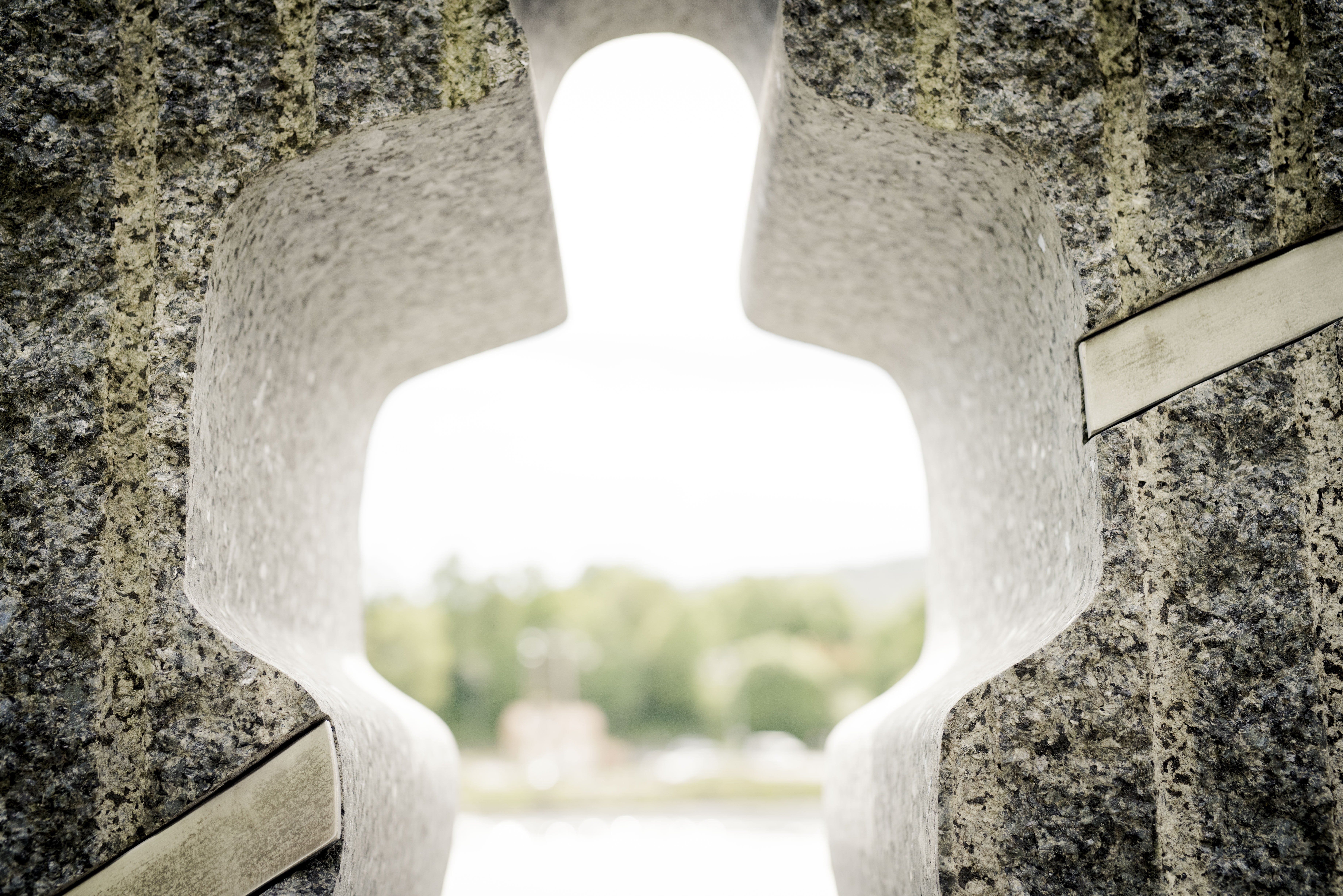 Skulptur, omriss av menneske